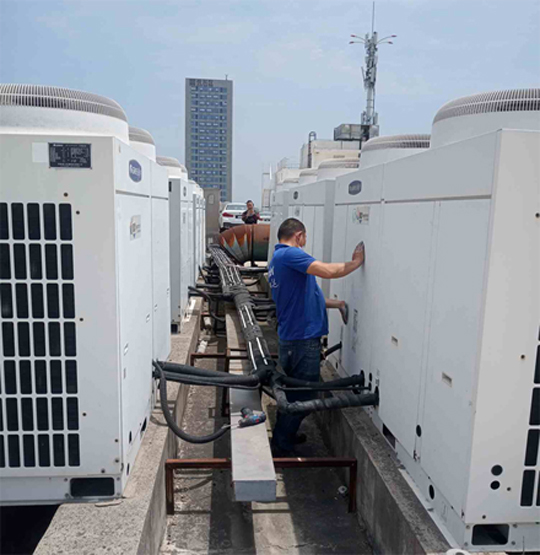 潍坊市中央空调制热和不制冷系统维修方法